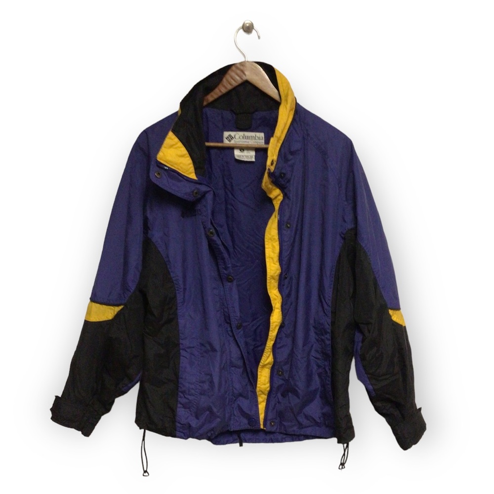 Columbia Bugaboo Blue & Yellow Winter Jacket L